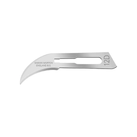 Ostrza chirurgiczne Swann Morton nr 12D (100 szt.) jałowe 