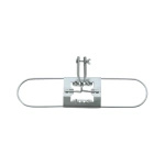 Mop akrylowy do zamiatania, żółty - 40 cm stelaż metalowy