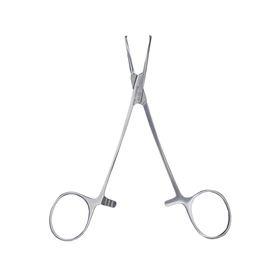 Kleszczyki HALSTEAD-MOSQUITO 1/2 ząbki 12,5 cm - zagięte