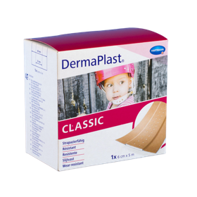 Plaster z opatrunkiem DermaPlast Classic 6 cm x 5 m