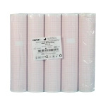 Papier do EKG Ascard 612 , Mr Gold - 210 mm x 25 m nadruk, warstwa termiczna na zewnątrz (5 szt.)