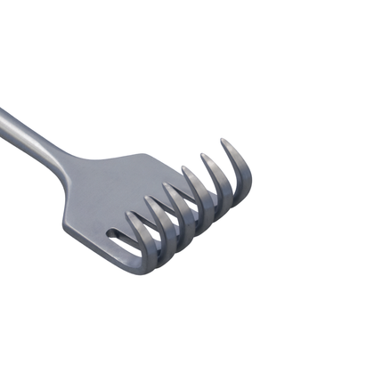 Hak chirurgiczny KOCHER 6-zębny - ostry