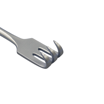 Hak chirurgiczny KOCHER 3-zębny - ostry