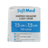 Kompresy gazowe 17. nitkowe 8. warst. 7,5 x 7,5 cm (100 szt.) - SoftMed