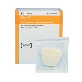 Opatrunek piankowy Kendall AMD z wycięciem 8,9 cm x 7,6 cm (1 szt.) -  Covidien