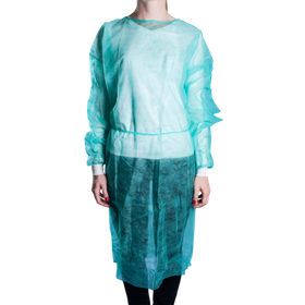 Fartuch higieniczny (pielęgniarski) z mankietem, niesterylny (10 szt.) EC