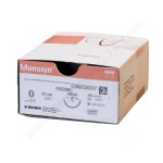 Nici MONOSYN QUICK 2/0 ig. 51 mm, prosta, odwrotnie tnąca / 70 cm - wchłanialne (36 szt.)