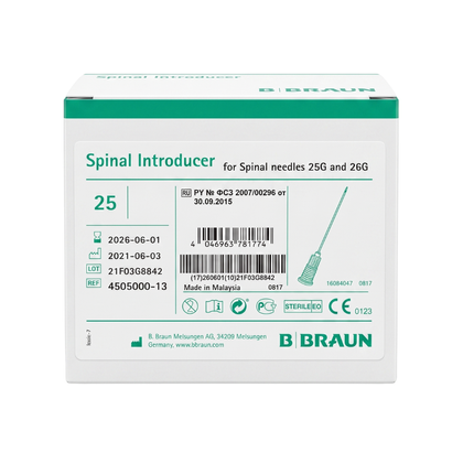 Prowadnica 20G x 13'8" do igieł podpajęczynówkowych Spinocan, Pencan, Atraucan 25G i 26G - Braun