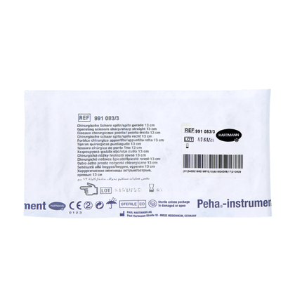 Nożyczki operacyjne 14,5 cm ostro-ostre proste - Peha-instrument