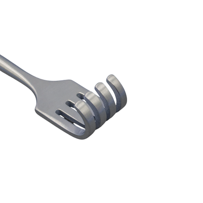 Hak chirurgiczny KOCHER 4-zębny - tępy