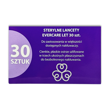 Lancety do nakłuwacza EVERCARE (30 SZT.)