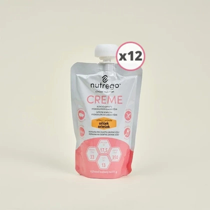 Nutrego CREME 12 x 175 g o smaku orzechowym