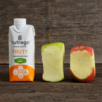 Nutrego FRUTY 12 x 330 ml o smaku jabłek 