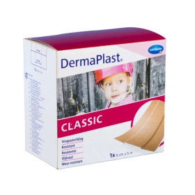 Plaster tkaninowy z opatrunkiem do cięcia - DermaPlast Classic 6 cm x 5 m