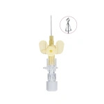 Kaniula Vasofix Safety Pur 24G 0,7 x 19 mm żółta, z osłoną i portem do iniekcji - Braun