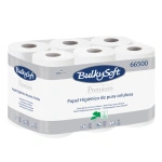 Papier toaletowy Premium 2-warstwowy, Biały, 24 m (12 rolek), kompatybilny z T4 - BulkySoft