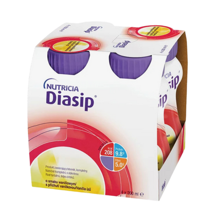 Nutricia Diasip 200 ml wanilia (4 szt.)