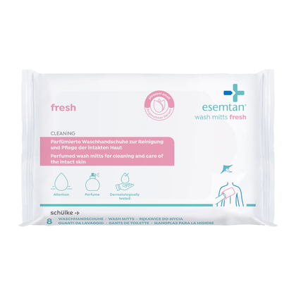 Esemtan Wash Mitts Fresh - rękawiczki (8 szt.)