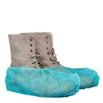 Ochraniacze na obuwie flizelinowe ZIELONE (100 szt.)