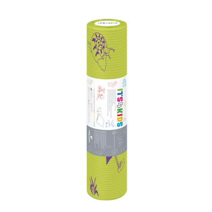 Podkład podfoliowany w rolce 50 cm x 40 m, perforacja co 50 cm - dziecięcy, limonka