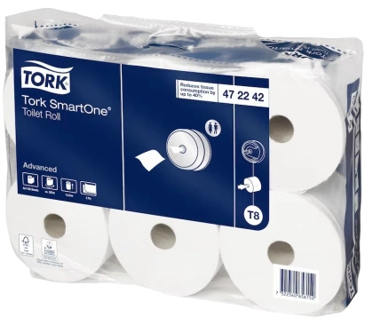 Papier toaletowy w roli, SmartOne, 207 m (6 rolek), T8 472242 -  Tork