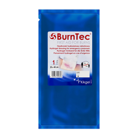 Opatrunek hydrożelowy ratunkowy BurnTec 20 x 40 cm.