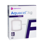 Aquacel AG foam ADH - opatrunek przylepny 21 x 21 cm (5 szt.) - ConvaTec