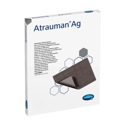 Atrauman Ag 5 x 5 cm (10 szt.) - opatrunek ze srebrem