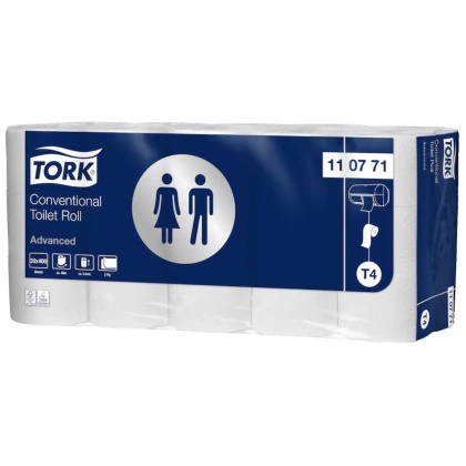 Papier toaletowy Advanced 2-warstwowy, 48m (30 rolek), T4 - Tork