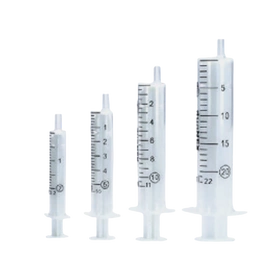 Strzykawka 5 ml. dwuczęściowa, Luer, zielony tłok (100 szt.) - duoNEX