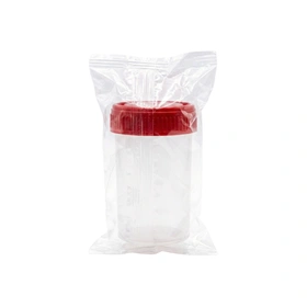 Pojemnik PP 60 ml na płyny ustrojowe (50 szt.) - sterylny