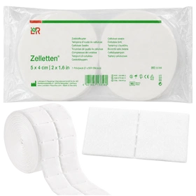 Waciki z celulozy  (2 x 500 szt.) ZELLETTEN 