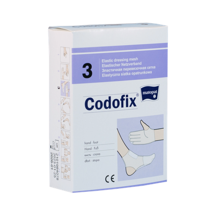 Elastyczna siatka opatrunkowa CODOFIX rozm. 3, 3 cm x 1 m