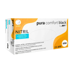 Pura Comfort BLACK rękawice nitrylowe bezpudrowe czarne (100 szt.)