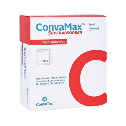 Convamax Superabsorber Non-Adhesive - opatrunek 15 x 15 cm. (10 szt.) - ConvaTec