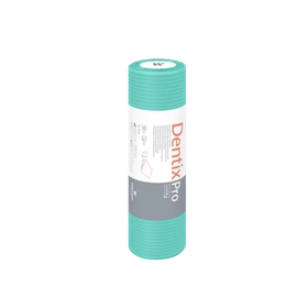 Serwety podfoliowane w rolce 33 cm x 19,2 m, perforacja co 48 cm - DentixPro, zielone