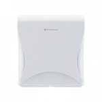 Dozownik do papieru toaletowego mini jumbo, biały, kompatybilny z T2 - BulkySoft