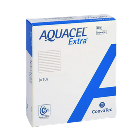 Aquacel Extra - opatrunek 10 x 10 cm. (10 szt.) - ConvaTec