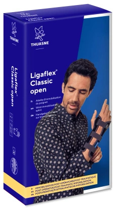 Ligaflex Classic open, dwustronny, rozmiar 2 - szary