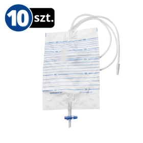 Worek na mocz, 2 l, dren 90 cm, (10 szt.)