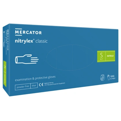 NITRYLEX CLASSIC - Rękawice nitrylowe bezpudrowe (100 szt.)