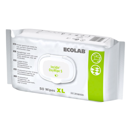 Chusteczki Incidin Oxywipe S - 50 szt. XL