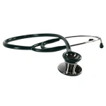 Stetoskop kardiologiczny chromowany KC-44 - ciemnozielony