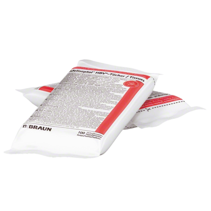 Chusteczki Meliseptol HBV 14,5 x 20 cm (100 szt.) WKŁAD