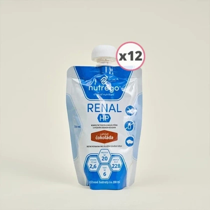 Nutrego RENAL HP 12 x 200 ml o smaku czekoladowym