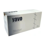 Nici YAVO NYLON 5/0 ig.12 mm, 3/8 koła, odwrotnie tnąca /45 cm - niewchłanialne, monofilament, niebieskie (12 szt.)