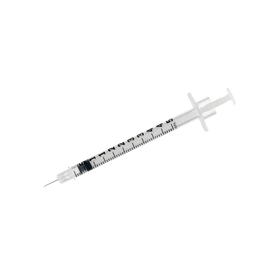 Strzykawka trzyczęściowa do insuliny 0,5 ml. U-100 z igłą 0,3 x 8 mm (100 szt.) - BD