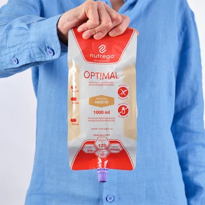 Nutrego OPTIMAL 6 x 1000 ml o smaku neutralnym do zgłębnika / PEG