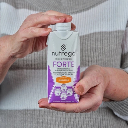 Nutrego FORTE 12 x 330 ml o smaku cappucino