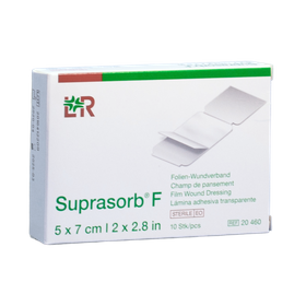 Opatrunek foliowy SUPRASORB F 5 x 7 cm (10 szt.)